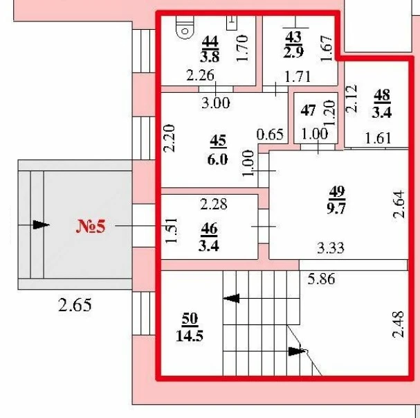 Нежилое помещение 202,6 кв.м. в с Доброе.